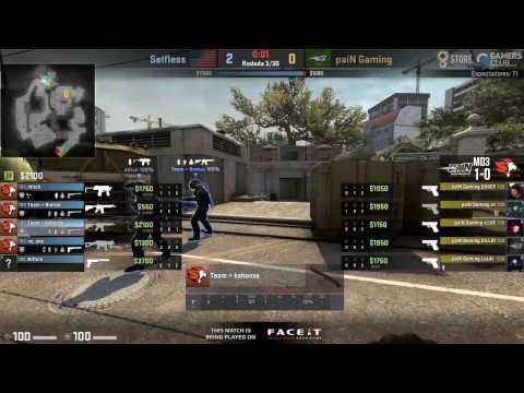 Americas Minor Closed Qualifier (ELEAGUE Major) - paiN vs. Selfless (Mapa 2 - Overpass)