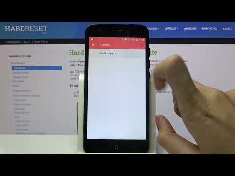 Cómo configurar y eliminar cuenta Google en ZTE Blade V8 Lite