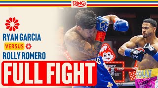 THE FULL FIGHT! Rolly Romero vs Ryan Garcia In Time Square