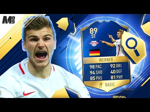 FIFA 17 TOTS WERNER REVIEW | TOTS WERNER 89 | FIFA 17 ULTIMATE TEAM PLAYER REVIEW