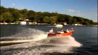 preview picture of video '1960 17' Chris Craft Sportsman on Lake Hopatcong, NJ'