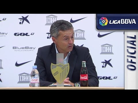 Press Conference Escribá after Málaga CF (0-1) Elche CF - HD