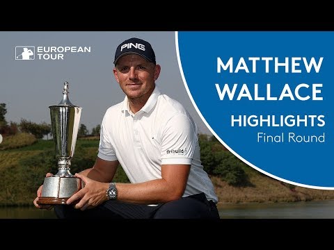 Matt Wallace wins the 2018 Hero Indian Open | Final Round Player Higlights