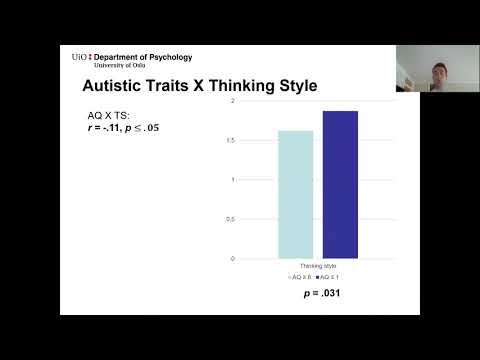 Diachronic tendency and thinking style across the broader autism spectrum