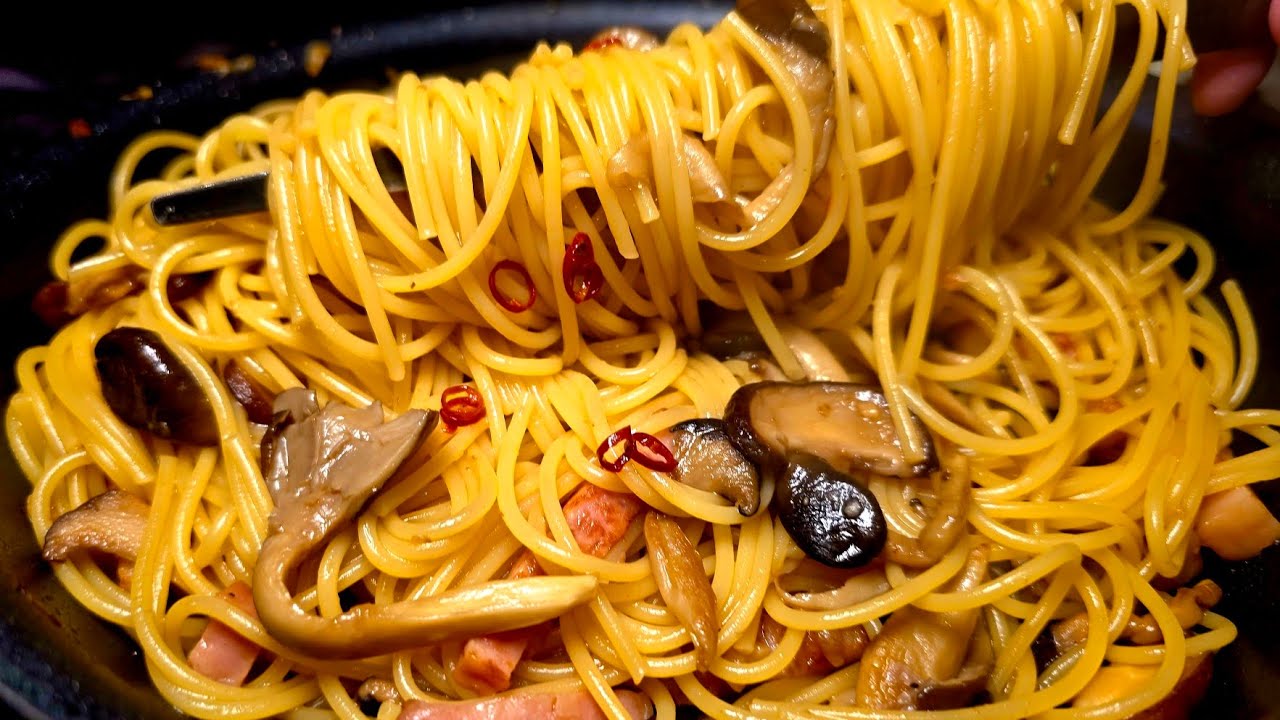 究極の別茹で和風きのこパスタ