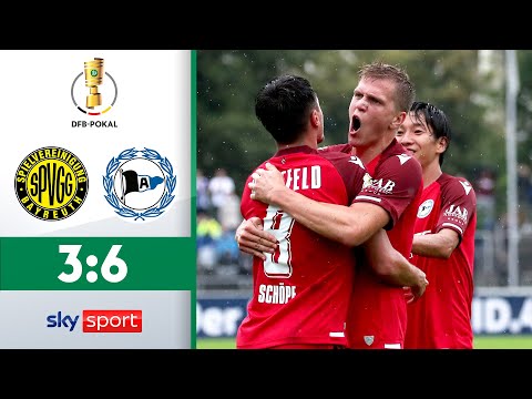 SpVgg Bayreuth - Arminia Bielefeld | Highlights - DFB-Pokal 2021/22 | 1. Runde
