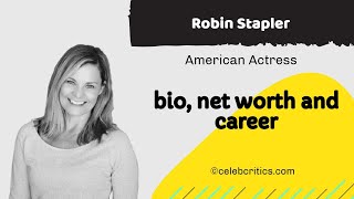 Alfonso Ribeiro's Ex-Wife - Robin Stapler | Bio, Family, Career & Net Worth | CelebCritics.com