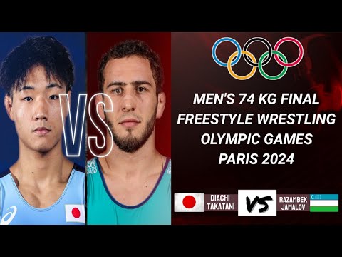 Olympic Wrestling 2024: Jamalov PINS Takatani for 74kg Gold in 2 Min!