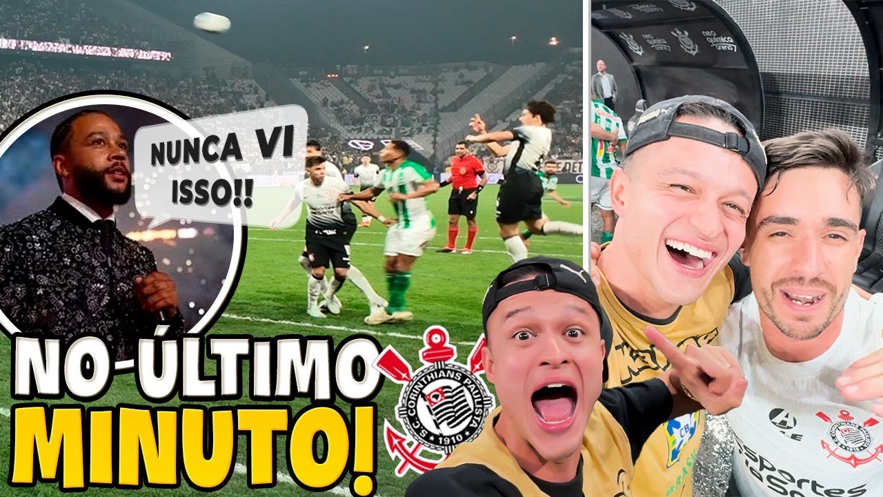 CORINTHIANS CLASSIFICA NO ÚLTIMO LANCE E APRESENTAÇÃO DO DEPAY PRA FIEL!! Corinthians x Juventude