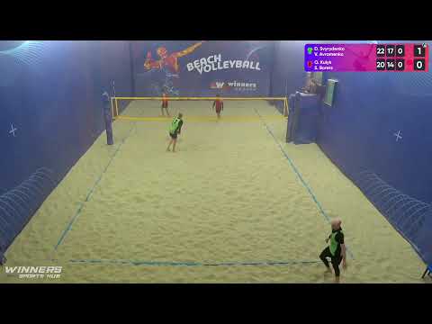 09:55 D. Svyrydenko / V. Avramenko - O. Kulyk / S. Borets 11.01.2023 | Winners Beach Volleyball