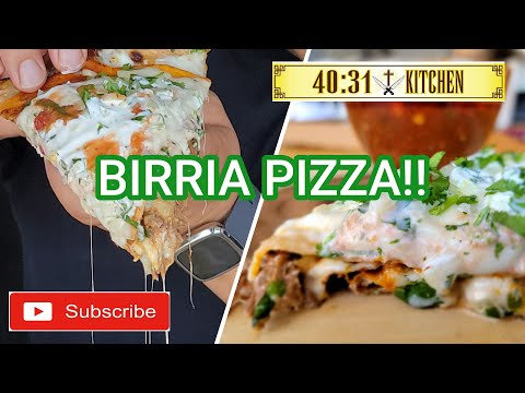 How to make the Best Birria Pizza!!