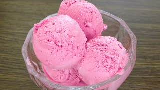 집에서 쉽게 만드는 딸기 아이스크림 레시피