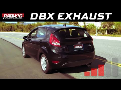2011-16 Ford Fiesta 1.6L - Flowmaster dBX Cat-back Exhaust System 819115