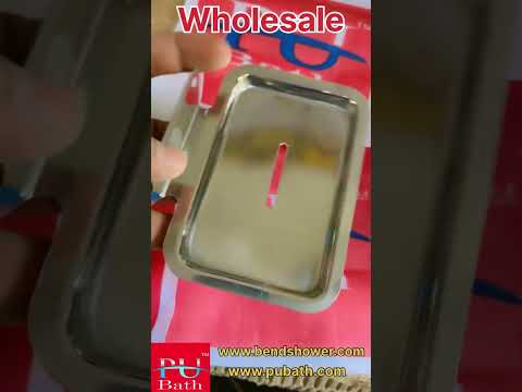 Stainless steel cp soap dish