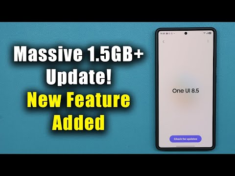 Massive Update for Millions of Samsung Galaxy Smartphones (One UI 8.5 Beta 4)