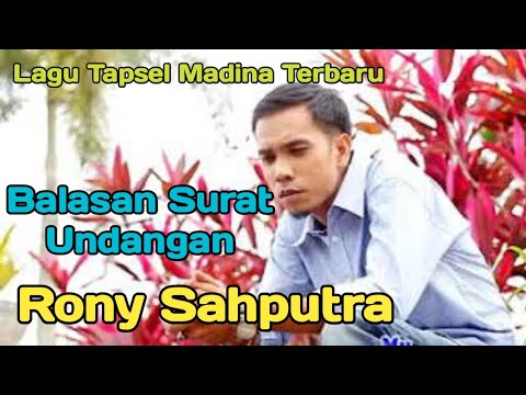 Balasan Surat Undangan. Voc. Rony Syaputra. By Namiro Production. Lagu Tapsel Madina Terbaru