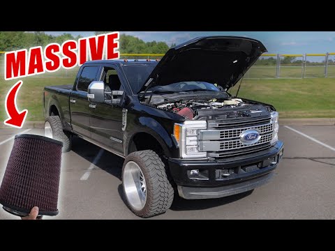 The BIGGEST Intake you can get - Ford F250 6.7 Powerstroke
