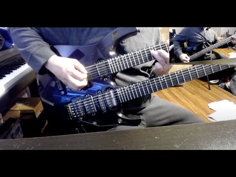 Duel in the Mist doubleneck guitar cover