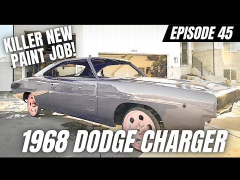 1968 Dodge Charger - Episode 45 - The Charger Returns with a KILLER New Paint Job!