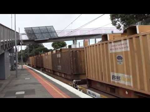 Freight trains around Melbourne