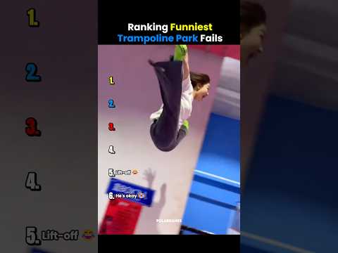 Ranking Funniest Trampoline Park Fails 😭