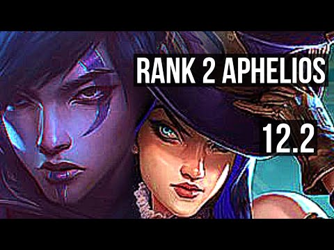 APHELIOS & Rakan vs CAITLYN & Thresh (ADC) | Rank 2 Aphelios, Legendary | KR Challenger | 12.2