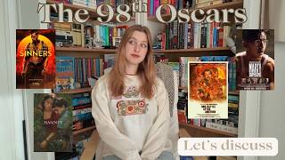 The 98th Academy Awards | Let's talk about it!!!