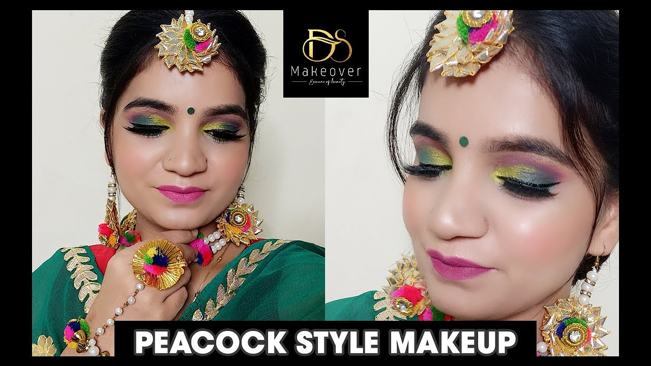 Indian Bridal Makeup Mehendi Function Tutorial | DS Makeover