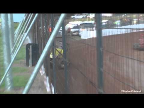 Carl Yenne Big Crash - Nowra Speedway 7-1-12