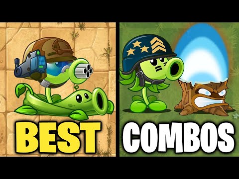 PvZ 2 Random Best Pair Plant Vs Team Newspaper Zombie Level 10 - Which is Best Team Plant?