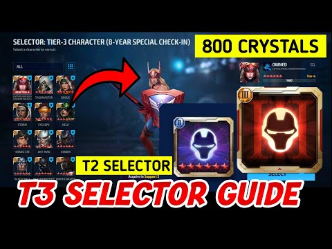 Collect T3 Selector 800 crystals 50% All Uniform Sale | 8th Year Anniversary Events MFF HINDI INDIA