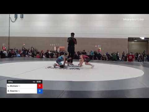 80 Kg Rr Rnd 2 - Lauren McHam, TX Vs Olivia Kearns, PA