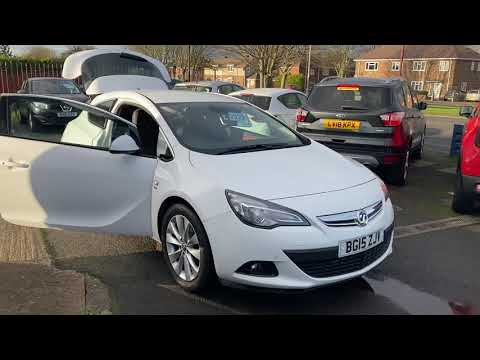 2015 15 Vauxhall Astra 1.4 gtc Sri 3door