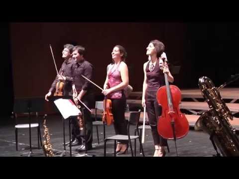 Julien PETIT + Trio à cordes - 130 years Henri SELMER Paris - SaxOpen Strasbourg 2015