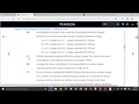 CHM 121 - Polar molecules; molecular orbitals