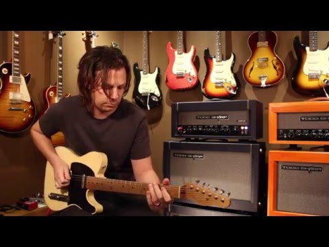 Single-Cut Danocaster "Blackguard" in Light Butterscotch