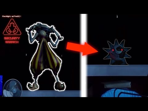 How Sun transforms into Moon in FNAF Security Breach (ANIMATION)