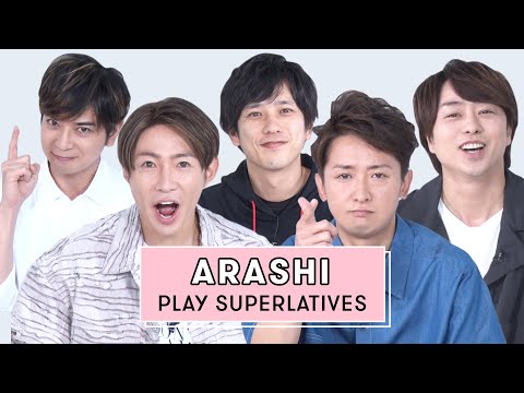 ARASHI Reveals Who is Most Likely to Forget a Lyric, the Best Dancer, and More | Superlatives