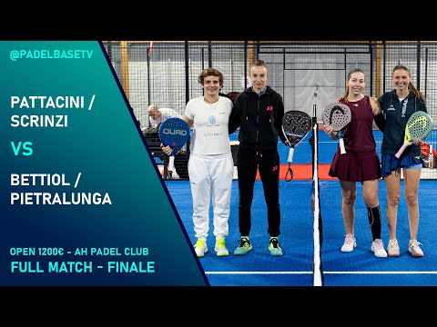FINALE FEMMINILE - OPEN 1200€ - Pattacini / Scrinzi Vs Bettiol / Pietralunga