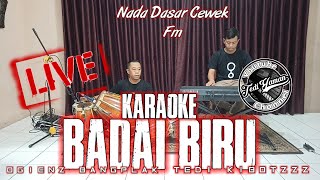 Download lagu Badai Biru karaoke live nada cewek mp3