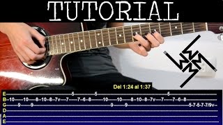 Cómo tocar Coma white de Marilyn Manson (Tutorial guitarra)