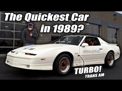 The Fastest Car in 1989? - Pontiac Trans Am GTA Turbo Pace Car - For Sale at Fast Lane Classic Cars!