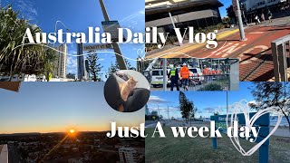 Australia Vlog | 電車が突っ込んだ🚃😱 Accident day💥 #vlog #australia #australiavlog #goldcoast #電車事故