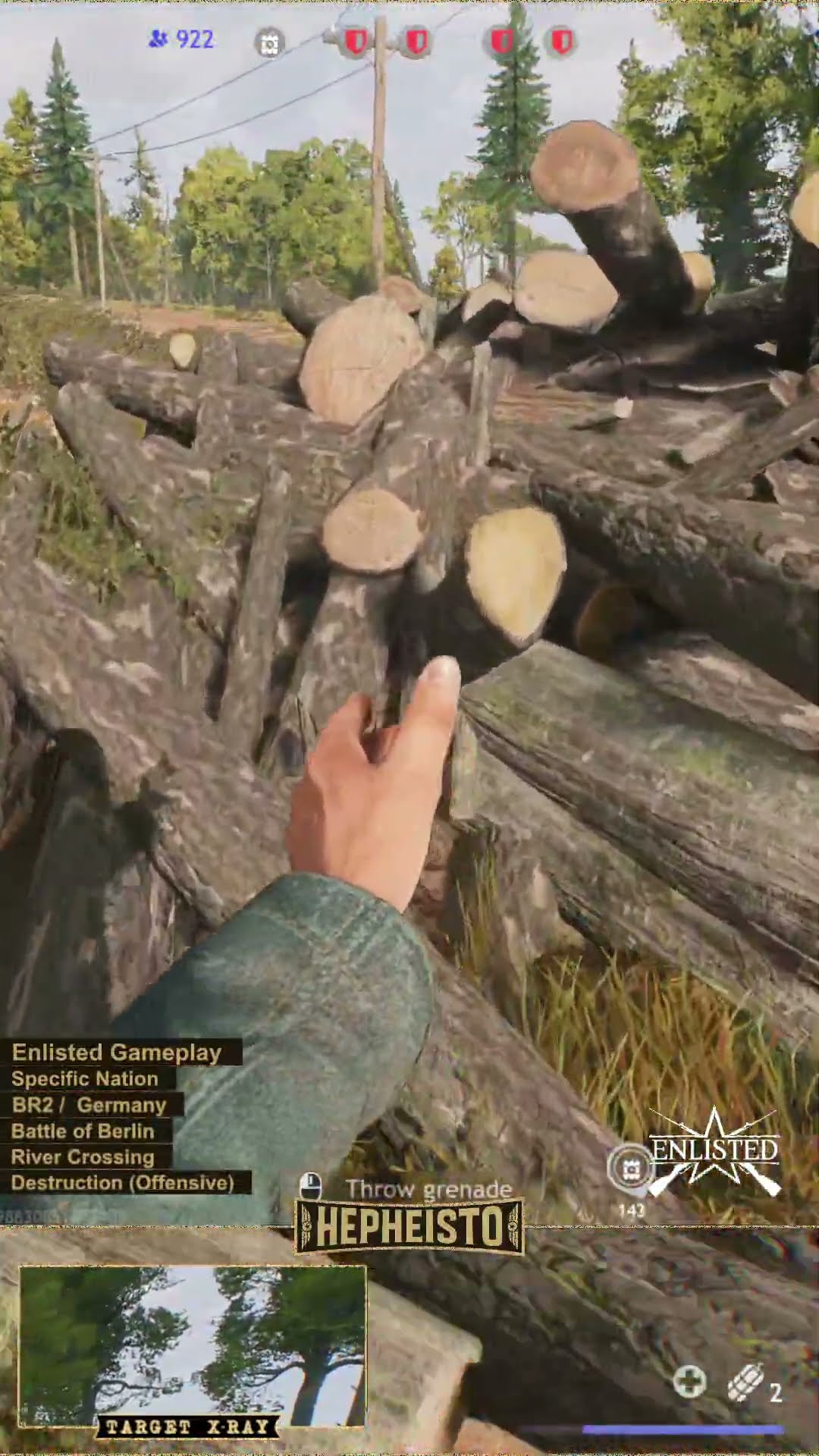 Engineer eliminates Tank BT-7 with Explosives Pack