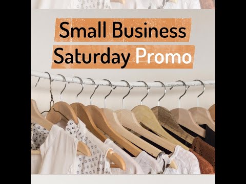 , title : 'Video Template for a Small Business Saturday Promo'