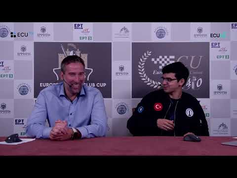 Interview with GM Anish Giri #eccc2025 #clubcup2025