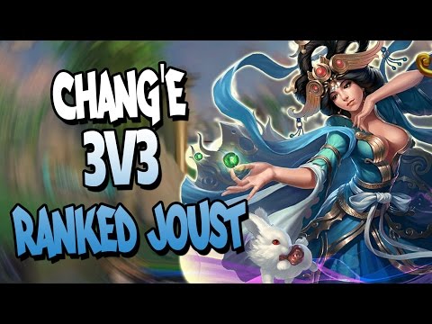 Smite: 3v3 Ranked Joust - Chang'e - WE NEED ONE HIT!