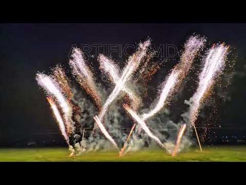 Spectacol de artificii cu design