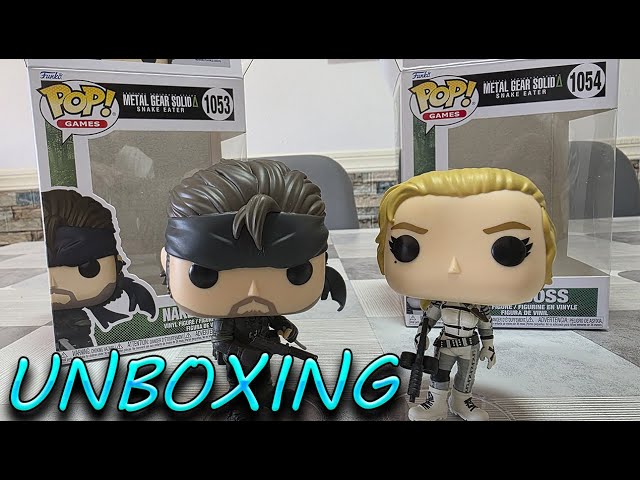 Vídeo relacionado con Funko Pop! Games: Metal Gear - Naked Snake - Figura de Vinilo Coleccionable - Idea de Regalo - Mercancía Oficial - Juguetes para niños y Adultos - Figura Modelo para coleccionistas y exhibición
