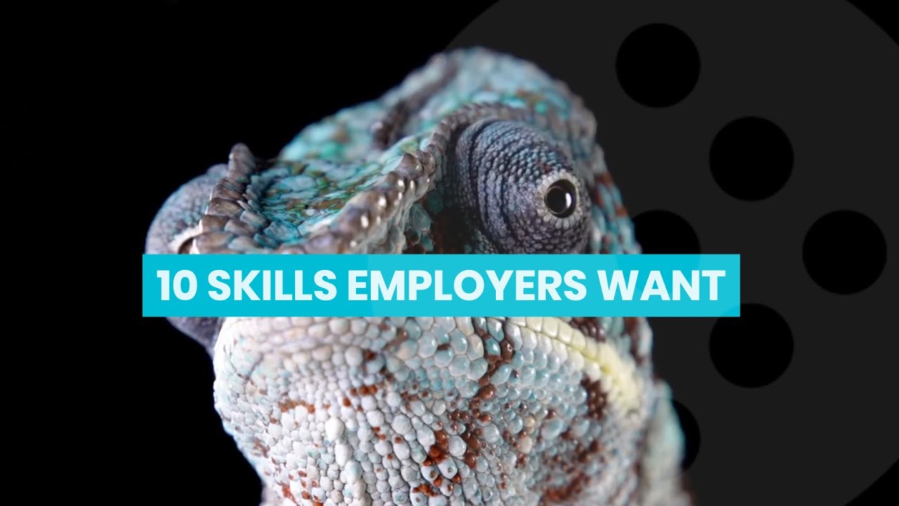 The 10 skills employers want. Transferable skills to future proof your career.